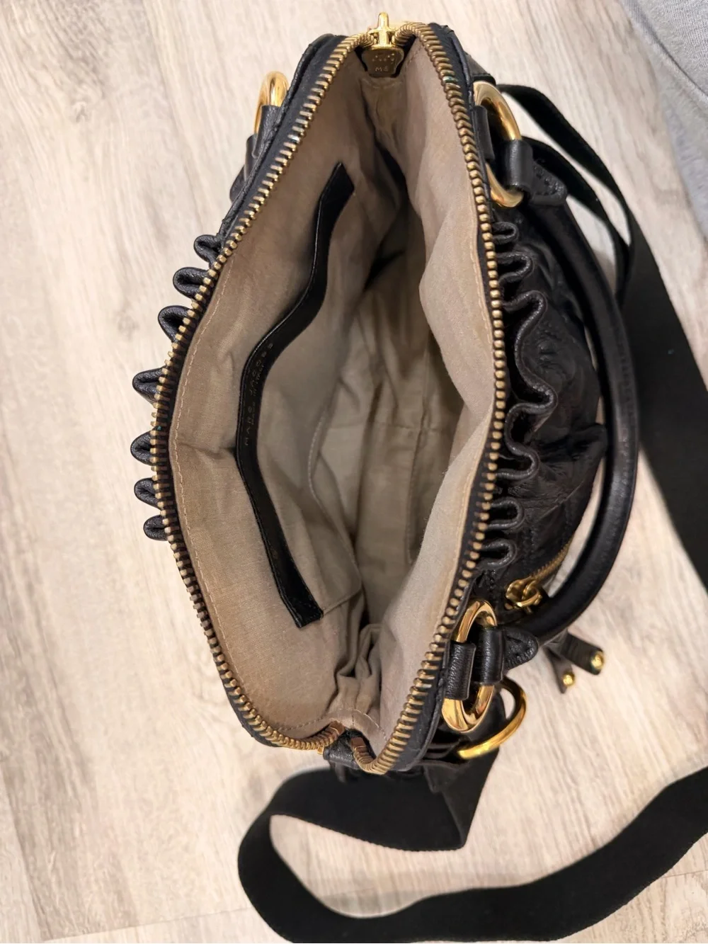 Vintage Marc Jacob’s Black Quilted Leather Top-Handle Women's Bag